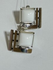 Лима (серьги из серебра)