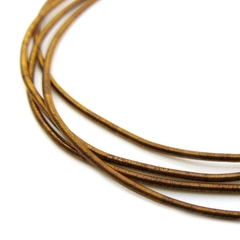 Канитель мягкая, гладкая, KAN/MK, 1,3 мм, матовая, шоколад