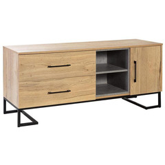 4003602h ТВ-тумба Loft №1 Дуб натур 1400*450*600/Ручка GTV Рус 4003602h Натур  R-Home