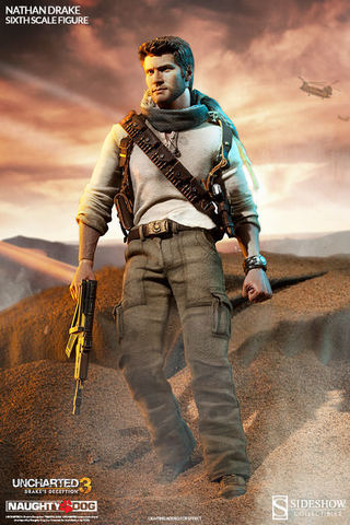 Uncharted 3 - Nathan Drake 1/6 Scale Figure