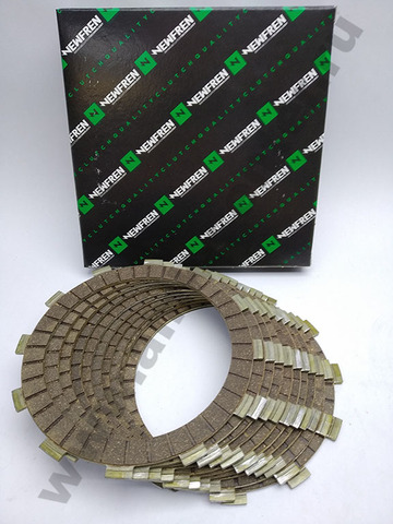 F1477A Комплект фрикционных дисков сцепления мото (FCD0735)  NEWFREN
