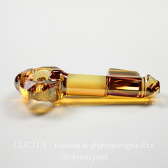 6919 Подвеска Сваровски Ключик Crystal Copper (30 мм)