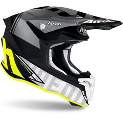 Кроссовый шлем Airoh Twist 2.0 Tech матово - желтый размер XL (61-62)