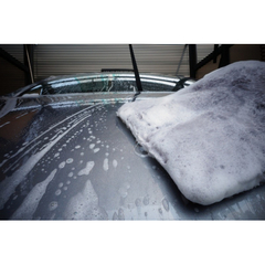 PURESTAR Plush Wash Pad - Плюшевая особо мягкая рукавица для кузова СЕРАЯ