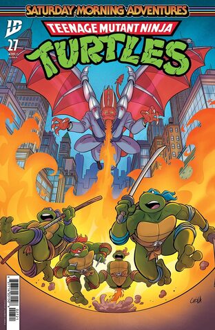 Teenage Mutant Ninja Turtles Saturday Morning Adventures Continued #27 (Cover B)