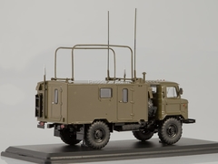 GAZ-66 Command-staff vehicle KShM R-142N khaki 1:43 Start Scale Models (SSM)