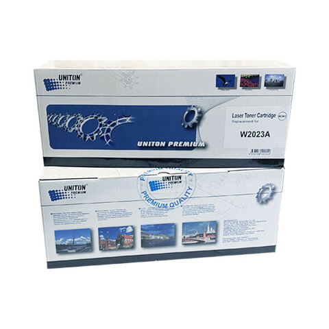 Картридж W2023A (414A) для HP Color LJ M454, MFP M479 пурпурный (2,1K) UNITON Premium