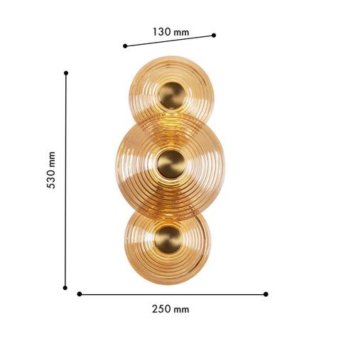 Настенный светодиодный светильник Favourite Whirlpool 4571-3W