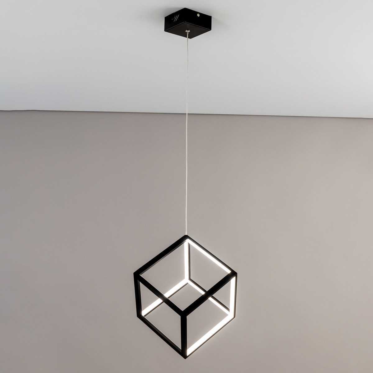 Подвесной светодиодный светильник Citilux Куб CL719201