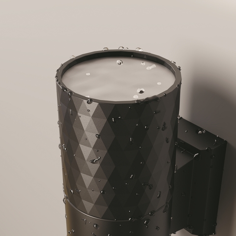 Уличный настенный светильник Maytoni Bowery O583WL-01B