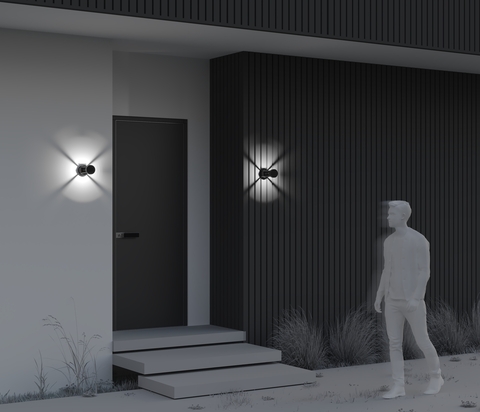 Уличный настенный светодиодный светильник Maytoni Vint O458WL-L9GF3K