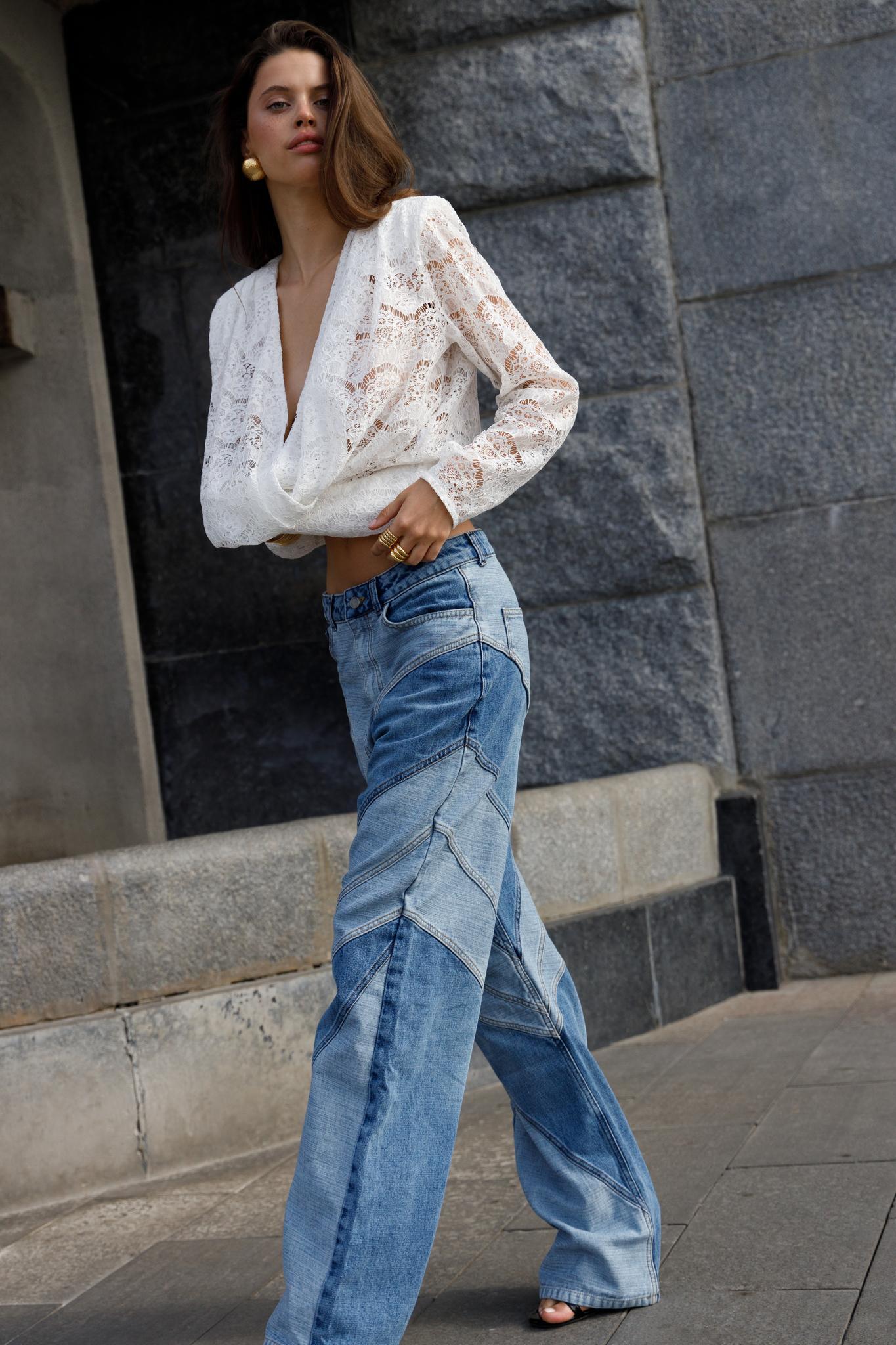 Джинсы JANE COLOR BLOCK