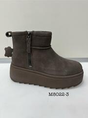 Угги зима нат. замша по 8 пар (36-41)р./ M8022-3