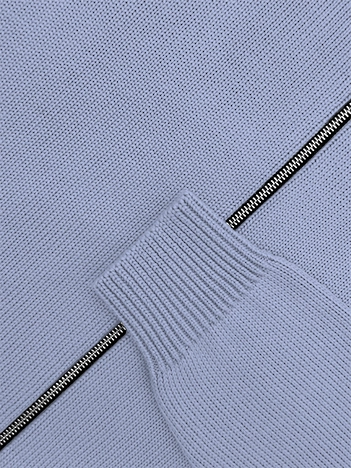 Толстовка на замке из мягкой шерсти