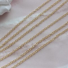 Цепочка 2,5*3 мм, позолота, 30см, А040-2 (30см)
