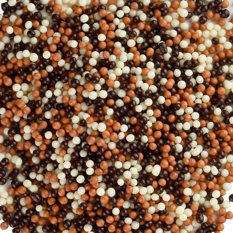 Посыпка кондитерская «Жемчуг», взорванные зерна риса, МИКС, 2-5 мм 50 г