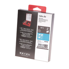 Набор экстракторов для демонтажа шпилек 21пр Ruko 244150