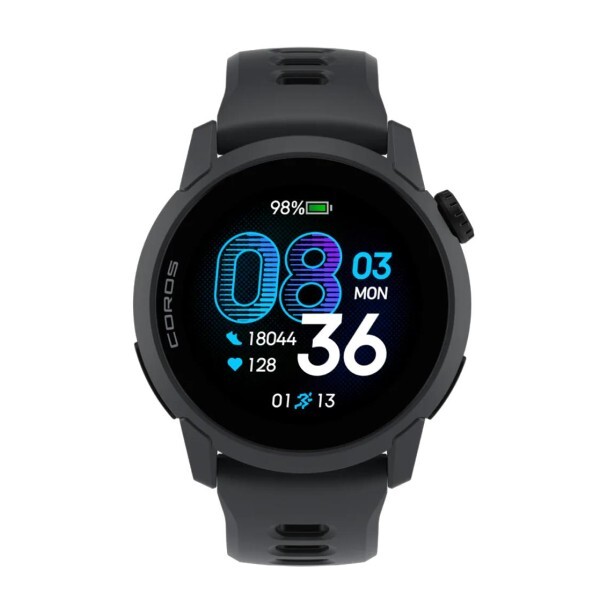 Coros Pace 4 Black Silicone