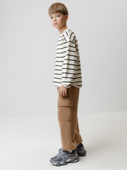 джемпер  для мальчика  КР 302785/молочный 1001 Н014 к586