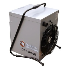 Нагреватель воздуха электрический с ТЭН QUATTRO ELEMENTI QE-36000 E (18,0/36,0 кВт, 380В-3ф, 2400 м3/час) (649-325)