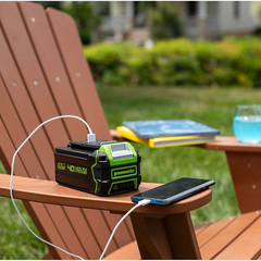 Аккумулятор Greenworks 40V 2 А/ч G40USB2 с USB разъемом