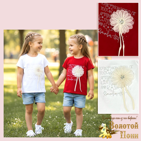 Футболка хлопок д (2-5) 260210-Y1091