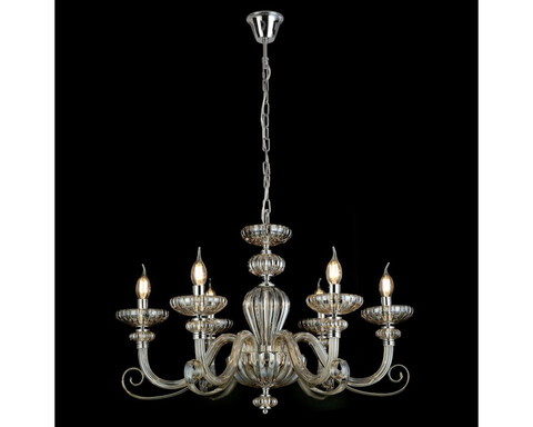 Подвесная люстра Newport ANNETTE 8626/C chrome cognac, М0071597