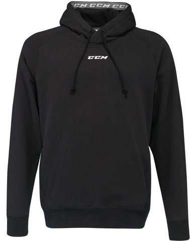 Толстовка CCM TEAM PULLOVER HOODY SR M черная