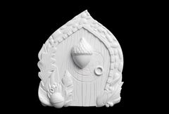 Силиконовый молд № 428 Дверь ( серия домики для гномов и фей)