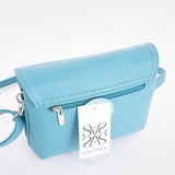 Сумка Саломея 428 фактурный морская волна