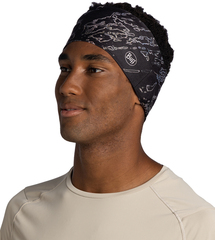 Повязка Buff CoolNet UV Wide Headband Anter Black - 2