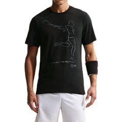Теннисная футболка Nike Court Paris Slam Dri-Fit Tennis - black