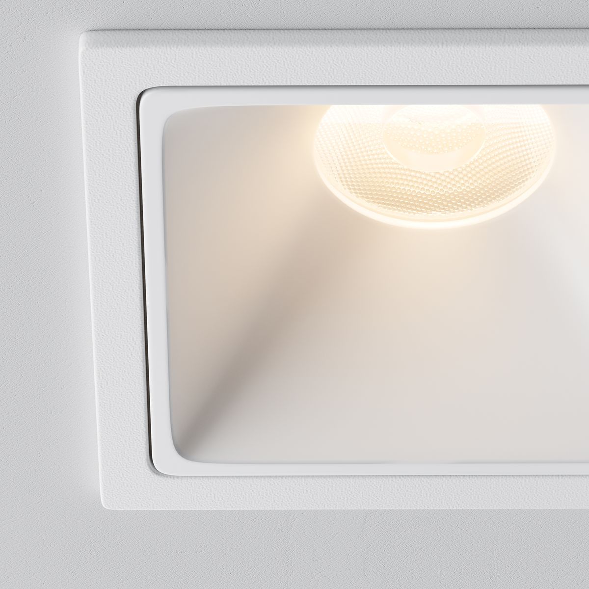 Встраиваемый светильник Maytoni Technical Alfa LED DL043-01-10W3K-SQ-W-1