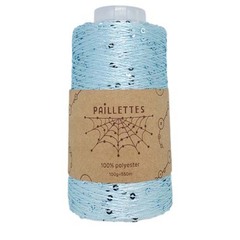 Paillettes на конусе 023 (светлая бирюза)