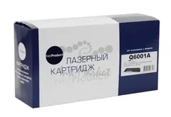 Картридж NetProduct (N-Q6001A) для HP CLJ 1600/2600/2605, Восстановленный, C, 2K