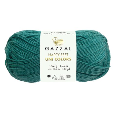 Gazzal Happy Feet Uni Colors 3561 изумруд