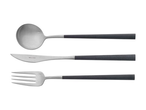 Набор столовых приборов на 6 персон 24 предмета Belo Inox Neo Black