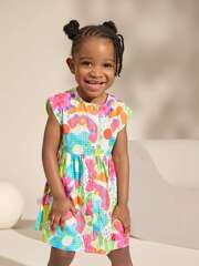 Сарафан для девочки Next AC9-262, Розовый, Голубой