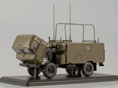 GAZ-66 Command-staff vehicle KShM R-142N khaki 1:43 Start Scale Models (SSM)