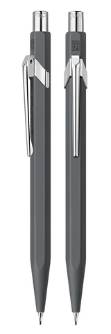 Карандаш механический Caran d’Ache Office 844 Classic, Anthracite Grey CT, 0,7 mm (844.495)