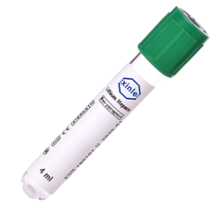 Вакуумные пробирка с гепарином, 2 мл, 13х75мм, Китай, 100шт/упк