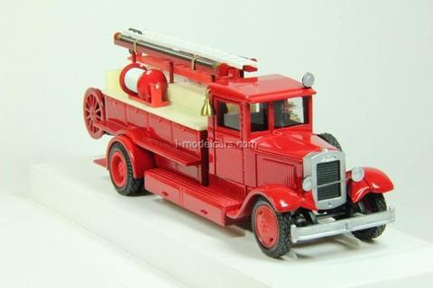 ZIS-11 PMZ DPO Firefighter LOMO-AVM 1:43