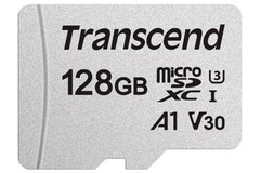 Карта памяти Transcend MicroSDXC 300S UHS-I U3 128Gb
