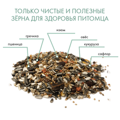 Fiory Parrocchetti African корм для средних попугаев 3,2 кг