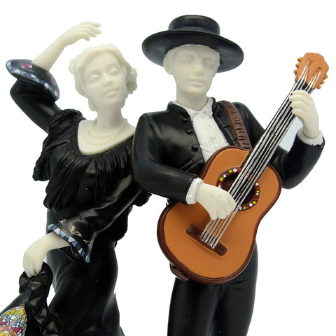 Статуэтка Pareja guitarra Пара с гитарой Nadal