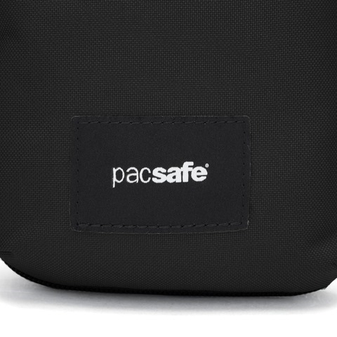 Картинка сумка городская Pacsafe GO Tech Crossbody черная смола - 13