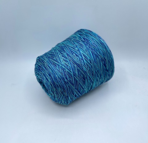 Авторская смотка (пр.Италия), 278м/100гр. Меринос/Нейлон , цвет-Бабочка Морфо, арт-33189