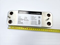 Теплообменник ГВС (10пл.) BOSCH Gaz 3000W (арт. 87054062870-1)