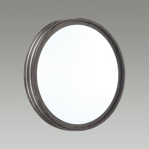 7604/DL PALE SN 022 Потолочный светодиодный светильник/белый/венге/хром LED 48Вт без ДУ 4000К D390 IP43 TROSTO