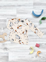 Футболка с длинным рукавом Mjölk Единороги